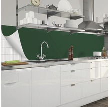 Folie de protecție pentru perete deasupra chiuvetei într-o bucătărie modernă.