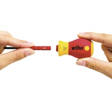 Suport de biți Wiha Stubby cu bit în detaliu