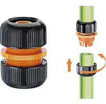 Conector furtun de grădină cu instrucțiuni de asamblare