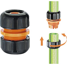 Conector furtun de grădină cu instrucțiuni de instalare