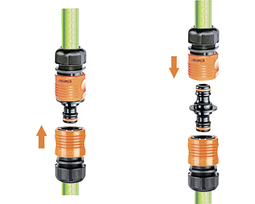Conector furtun de grădină în detaliu