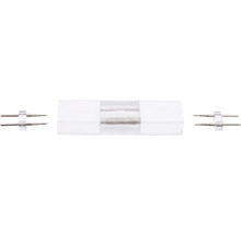 Conector cu doi pini pentru conectarea a două cabluri cu fibră optică