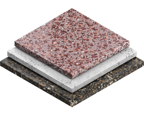 Plăci decorative în diferite modele stivuite una peste alta