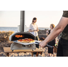 Cuptor pizza cu peleți Ooni Fyra 12 oțel 74x41 cm argintiu/negru portabil-thumb-2