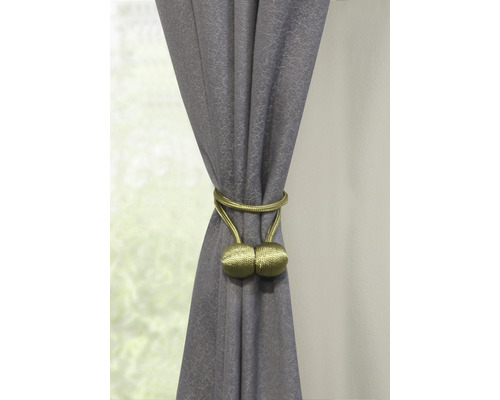 Cortină cu reținătoare decorativă
