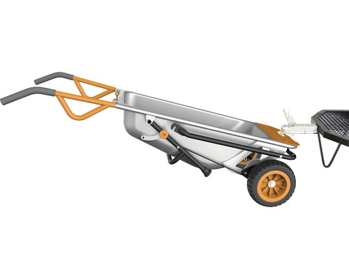 Roabă cu cârlig de remorcare și roată