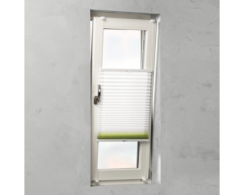 Fereastră cu jaluzea plisată pentru umbrire