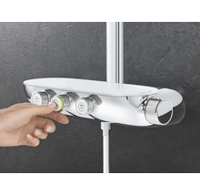 Sistem de duș cu termostat Grohe Rainshower Smartcontrol Duo 360, duș fix Rainshower Duo 360, pară duș 2 funcții, crom-thumb-6