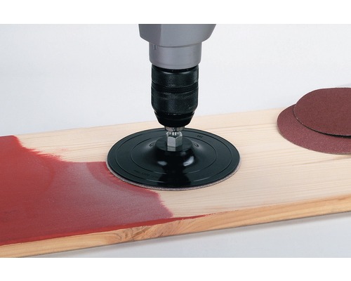 Mașină de găurit cu disc de șlefuit și șmirghel pe lemn