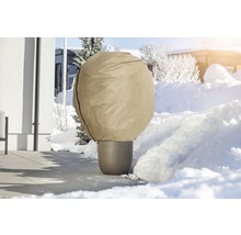 Husă protecție iarnă plante FloraSelf Protect 1,8x0,6 m 50g/m² bej