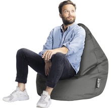 Fotoliu puf beanbag Sitting Point Brava XL gri 70x110 cm