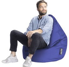Fotoliu puf beanbag Sitting Point Brava XL albastru 70x110 cm