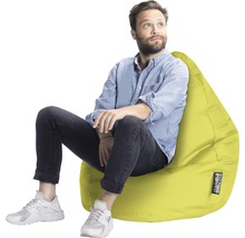 Fotoliu puf beanbag Brava XL verde 70x110 cm