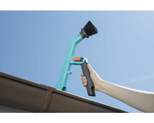 Perie pentru jgheaburi pentru curățarea jgheaburilor