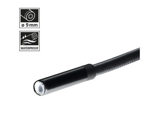 Endoscop cu diametrul de 9 mm și carcasă impermeabilă