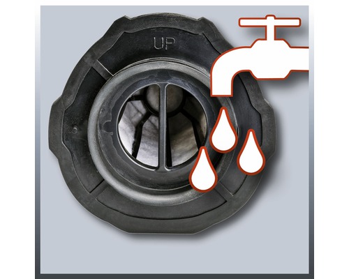 Filtru pentru aspiratoare umede și uscate cu simbolul apei