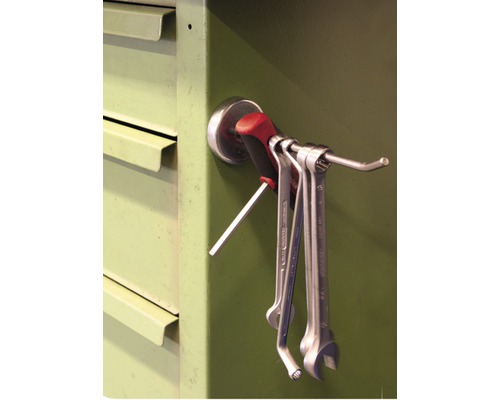 Dulap de scule cu chei fixe și cheie imbus pe suport magnetic