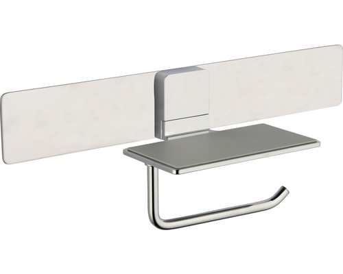 Suport pentru hârtie igienică cu raft