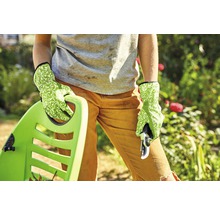 Mănuși de grădină for_q soft mărimea S verde-thumb-4