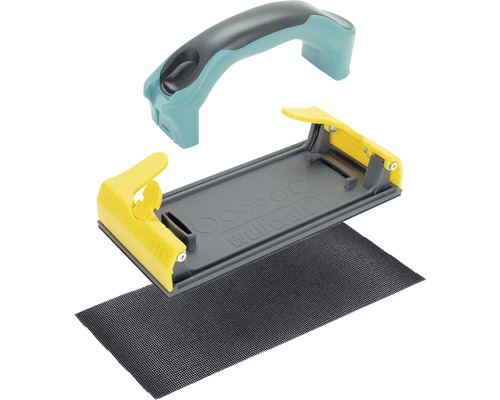 Șlefuitor manual Wolfcraft cu mâner și plasă abrazivă