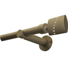 Bară metalică Kira Ø 19 mm cappuccino 200 cm