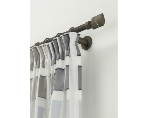 Bară dublă pentru perdele cu perdea