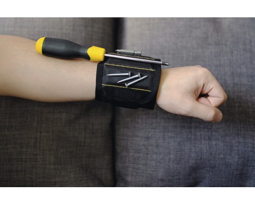 Bandă magnetică de încheietură cu șuruburi și șurubelniță