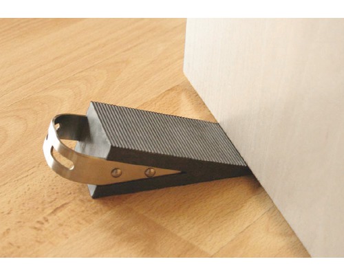 Opriitor de ușă din cauciuc și metal