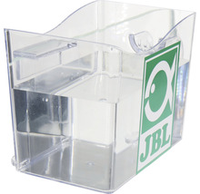 Recipient transparent de creștere cu logo JBL pentru pești de acvariu