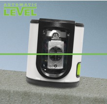 Nivelă cu laser Laserliner în cruce, fascicul verde