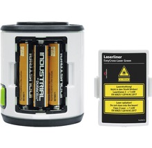 Nivelă cu laser Laserliner în cruce, fascicul verde