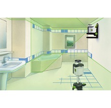 Nivelă cu laser Laserliner 360° fascicul verde