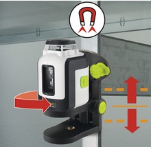 Nivelă cu laser Laserliner 360° fascicul verde