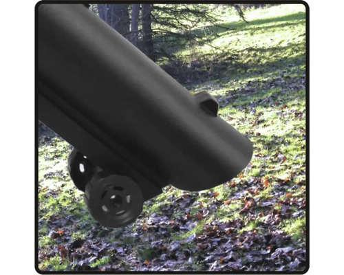 Aspirator de frunze cu roți, utilizat în exterior