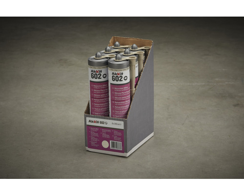 Akkkit 602 6x310 ml cartuș silicon pentru piatră naturală