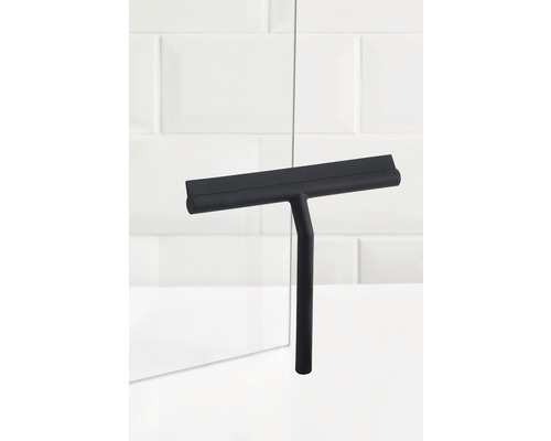 Racletă de duș cu suport pentru curățarea sticlei în baie