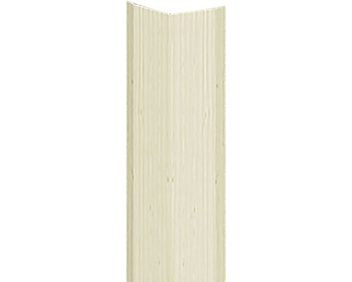 Cornier flexibil din PVC laturi egale 25x25 mm 2,75 m arțar alb LCF257.153