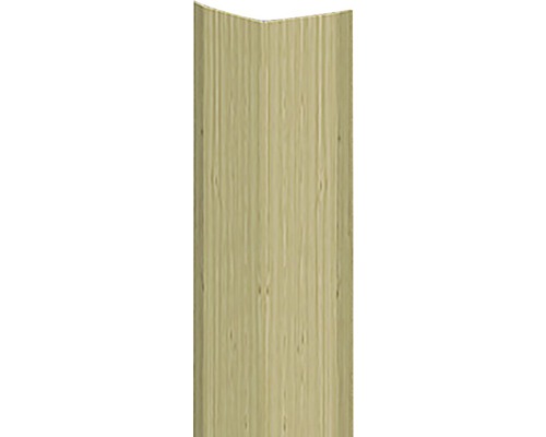 Cornier flexibil din PVC laturi egale 25x25 mm 2,75 m stejar LCF257.40