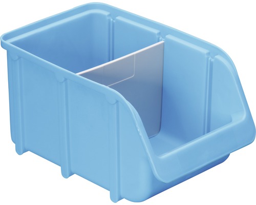 Cutie de depozitare din plastic cu separator de compartiment