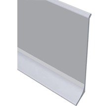 Plintă din aluminiu anodizat 60 mm 2 m argintiu satinat KAP600.81-thumb-0
