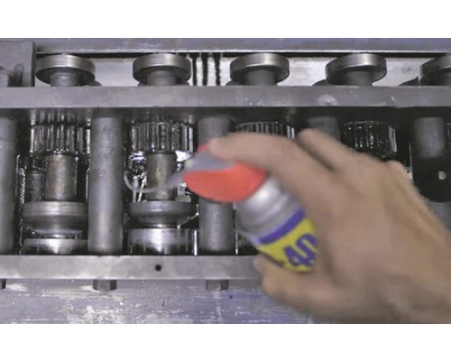 Lubrifierea roților dințate cu ulei spray