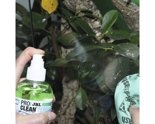 Curățarea unui terariu cu JBL ProClean Terra.