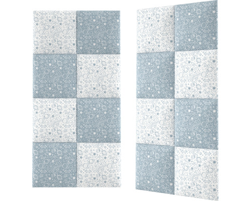 Două panouri fonoizolante cu motive spațiale