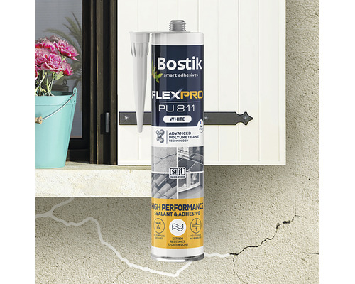 Cartuș etanșant Bostik Flexpro PU 811 pentru utilizare în interior și exterior