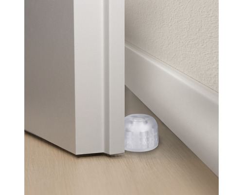 Opriitor de ușă din plastic între ușă și perete