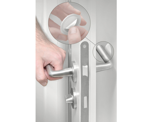 Montarea unui set de mânere de ușă cu rozete