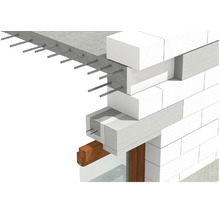 Ilustrație a zidăriei cu beton armat