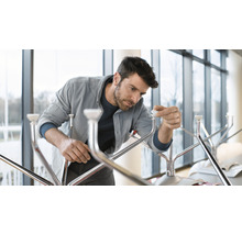 Protecție antizgârieturi tesa® Protect albă Ø 22 mm