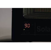 Proiector solar cu LED QL Lighting 2800 lumeni 3000-8000K, cu telecomandă, aluminiu negru-thumb-5