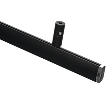 Bară aluminiu ELR200 negru 150 cm-thumb-4